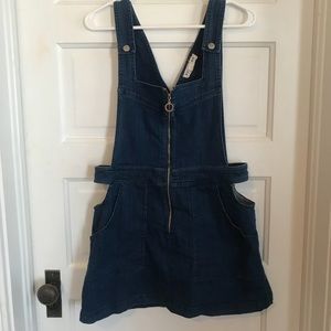 Fun jean jumper dress!